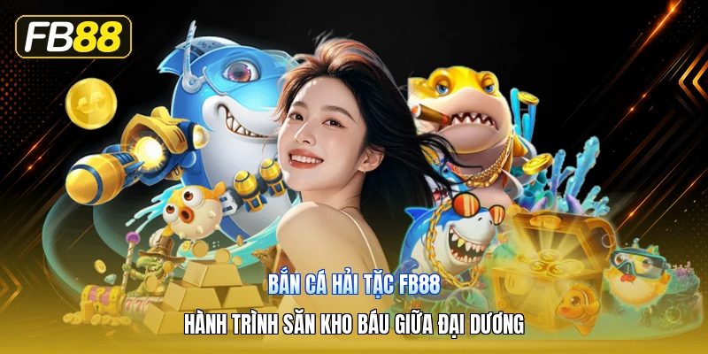 Bắn Cá Hải Tặc FB88 – Hành Trình Săn Kho Báu Giữa Đại Dương