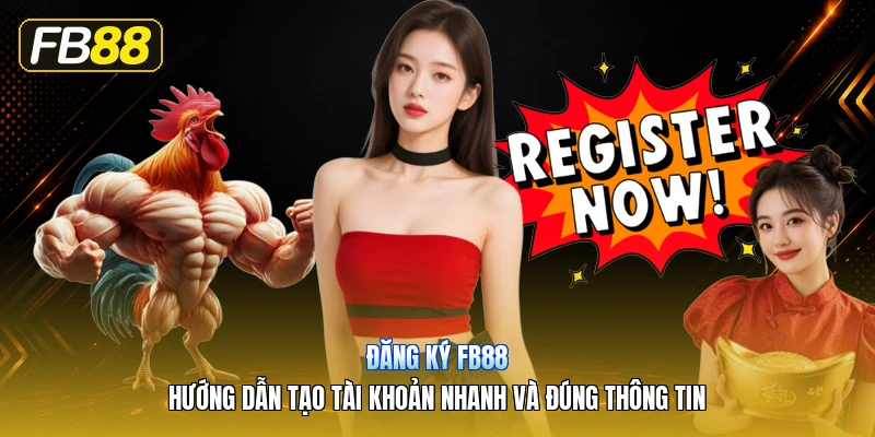 Đăng Ký FB88 – Hướng Dẫn Tạo Tài Khoản Nhanh Và Đúng Thông Tin