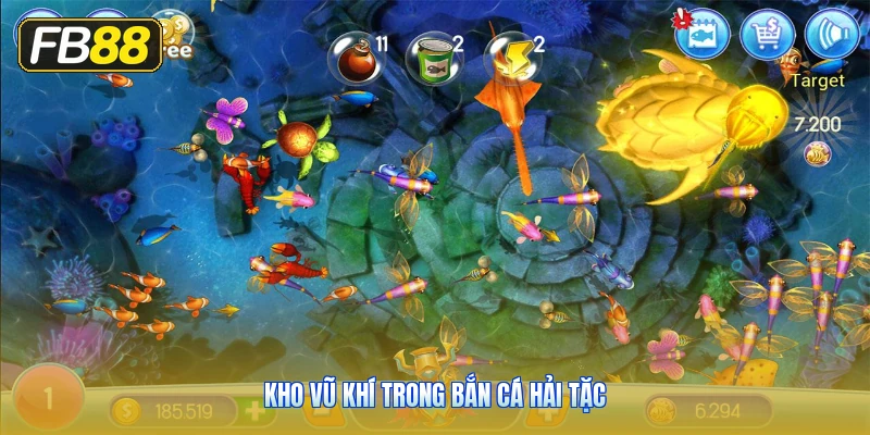 Kho Vũ Khí Trong Bắn Cá Hải Tặc